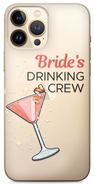 Bride's Drinking Crew - koktél (bal)