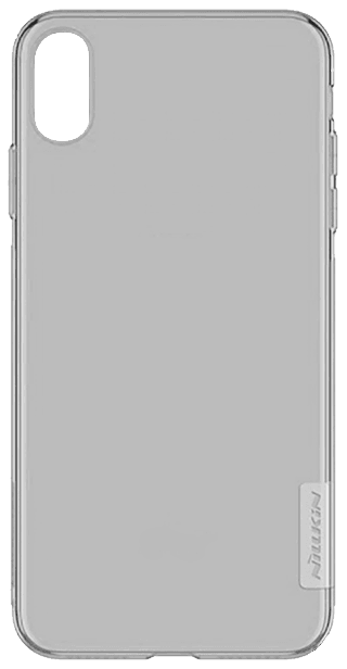 Apple iPhone XS Max szilikon tok gyári NILLKIN ultravékony szürke