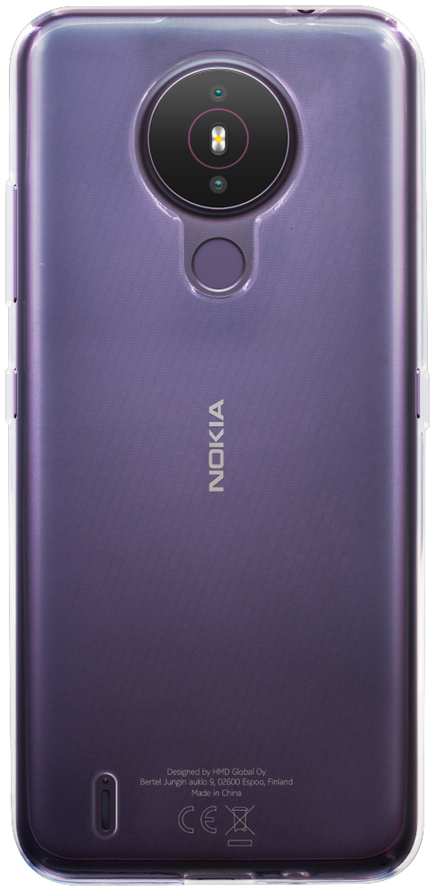 Nokia 1.4 szilikon tok átlátszó