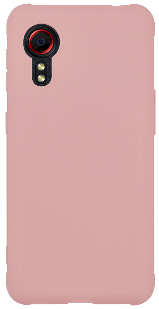 Samsung Galaxy Xcover 5 (SM-G525F) szilikon tok matt púderszínű