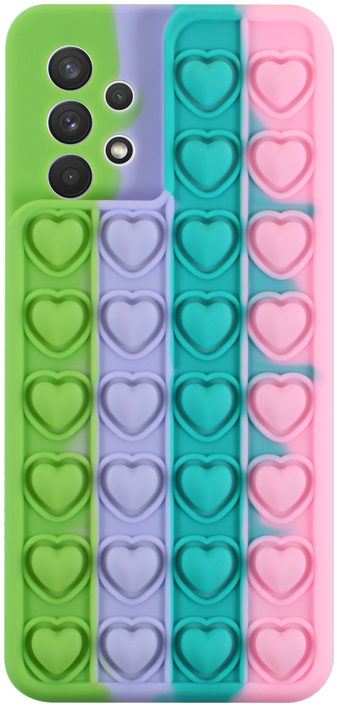 Samsung Galaxy A32 4G (SM-A325F) szilikon tok Heart Pop It