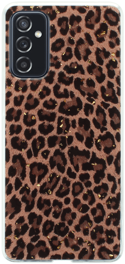 Samsung Galaxy M52 5G (SM-M526BR) kemény hátlap Gold Glam Leopard